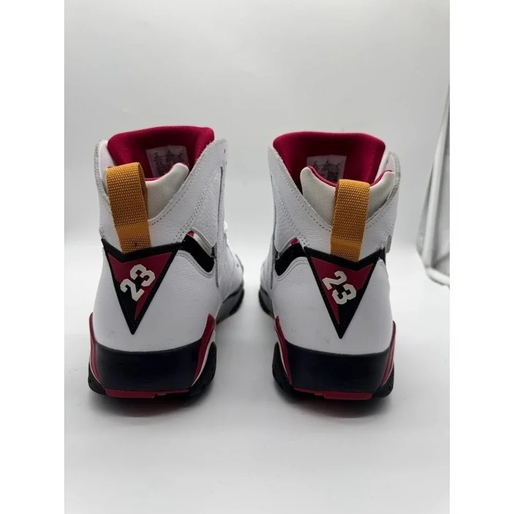 Jordan 7 Retro Cardinal 2022 White Black Red Mens Size 13 CU9307-106